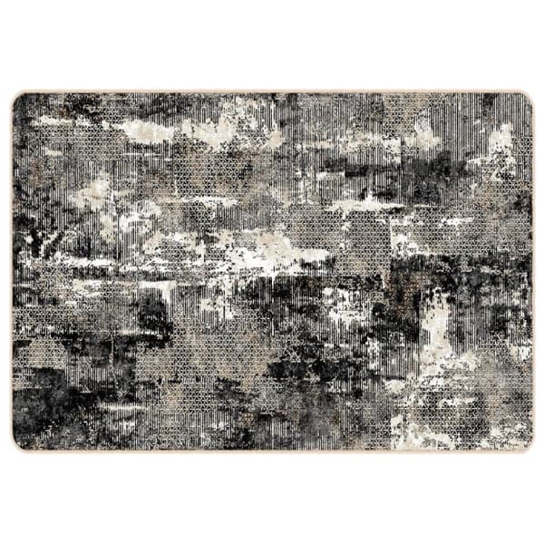 vidaXL Teppe vaskbart flerfarget 120x180 cm sklisikkert