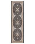 Pikkukuva 4 / 7: Matto monivärinen 60 x 200 cm polyesteri itämainen kuvio suorakulmio konekudottu retro