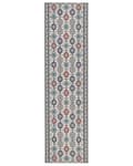 Pikkukuva 4 / 7: Matto monivärinen polyesteri 80 x 300 cm itämainen kuvio käytävälle luistamaton pohja vintage tyyli moderni