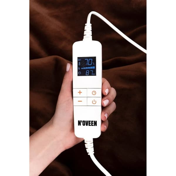 Elektrisk filt N'oveen EB655 180 x 130 cm Brun Brons