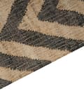 Pikkukuva 6 / 7: Matto beige musta 200 x 300 cm juutti geometrinen kalanruotokuvio suorakulmio luonnollinen boho