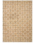 Miniatyrbillede 4 af 7: Gulvtæppe Beige Jute 160 x 230 cm Natur Tæppe Mønster Rustik Boho Stil Fladvævet Gulvtæp Flettet Jutetæppe til Sofabord Indretning Tilbehør