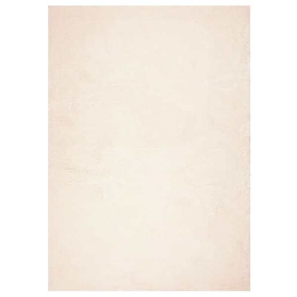 vidaXL gulvtæppe HUARTE 120x170 cm kort luv og vaskbart beige