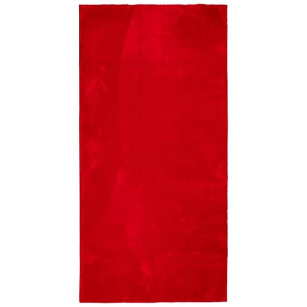 vidaXL Teppe HUARTE kort luv mykt og vaskbart rød 100x200 cm