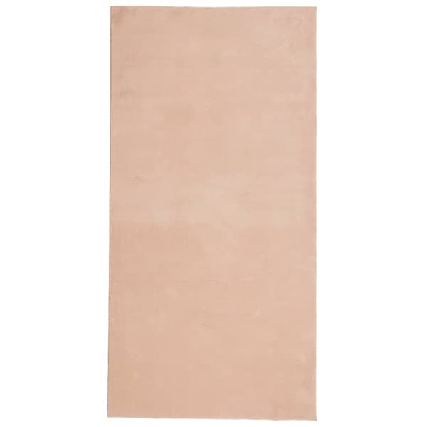 vidaXL Mjuk matta HUARTE med kort lugg tvättbar rosa 100x200 cm