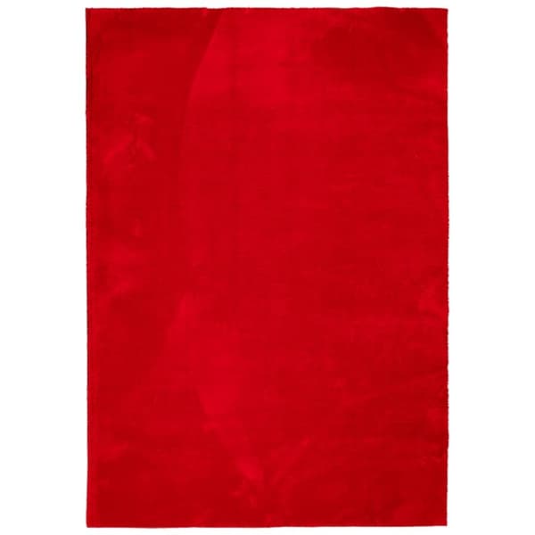 vidaXL Mjuk matta HUARTE med kort lugg tvättbar röd 120x170 cm