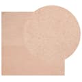 Miniatyrbilde 4 av 11: vidaXL Teppe HUARTE kort luv mykt og vaskbart blush 200x200 cm