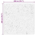 Miniatyrbilde 11 av 11: vidaXL Teppe HUARTE kort luv mykt og vaskbart blush 200x200 cm