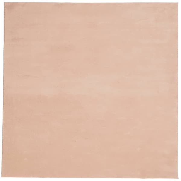 vidaXL Teppe HUARTE kort luv mykt og vaskbart blush 240x240 cm