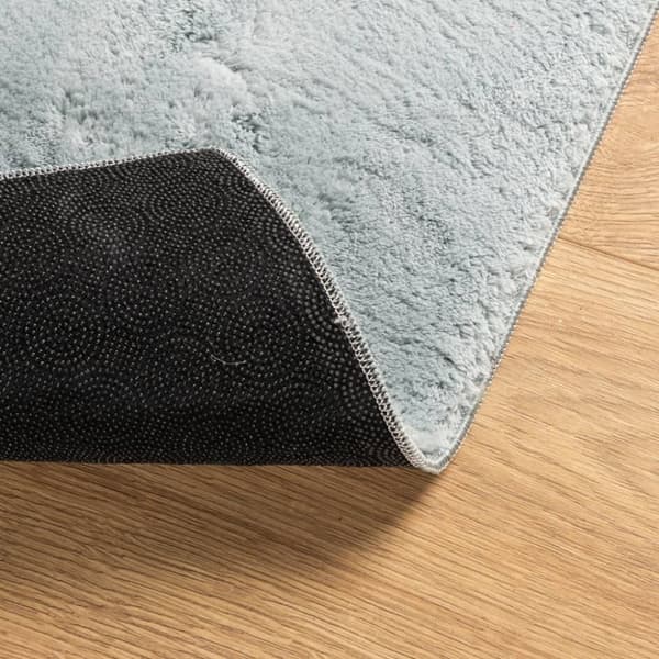 vidaXL Matto HUARTE lyhytnukkainen ja pestävä sininen 80x200 cm