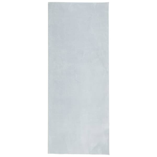 vidaXL gulvtæppe HUARTE 80x200 cm kort luv og vaskbart blå