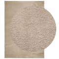 Miniatyrbilde 4 av 11: vidaXL Teppe HUARTE kort luv mykt og vaskbart sand 140x200 cm