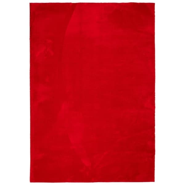 vidaXL Teppe HUARTE kort luv mykt og vaskbart rød 140x200 cm