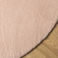 Miniatyrbild 5 av 11: vidaXL Mjuk matta HUARTE med kort lugg tvättbar rosa Ø 80 cm