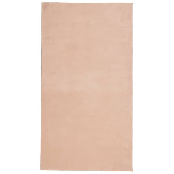 vidaXL Mjuk matta HUARTE med kort lugg tvättbar rosa 60x110 cm