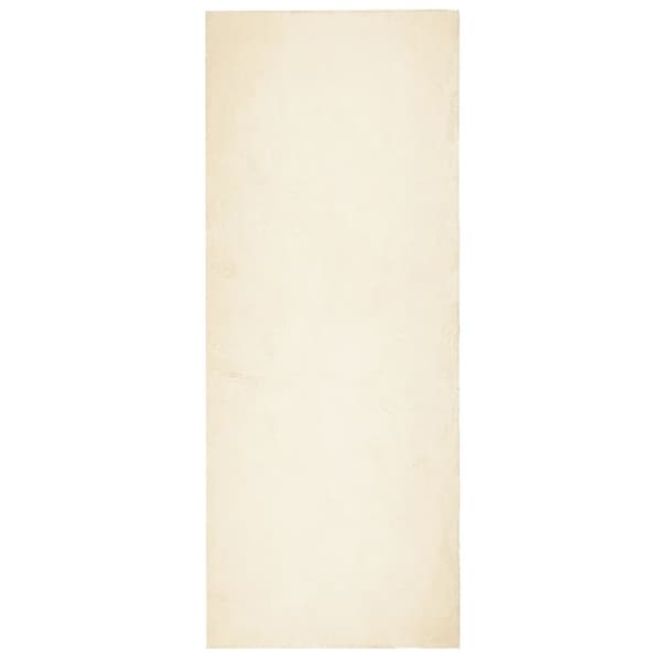 vidaXL Teppe HUARTE kort luv mykt og vaskbart kremhvit 80x200 cm