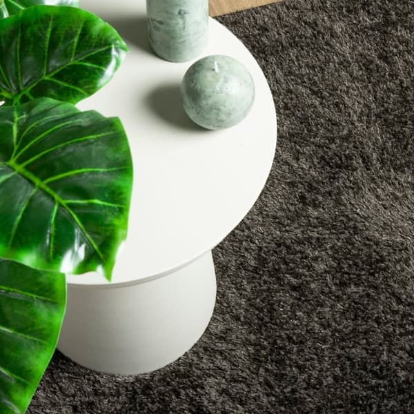 vidaXL Teppe ISTAN lang luv skinnende utseende antrasitt 200x280 cm