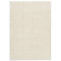 Miniatyrbillede 3 af 11: vidaXL gulvtæppe ISTAN 160x230 cm lang luv skinnende look cremefarvet