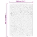 Miniatyrbillede 11 af 11: vidaXL gulvtæppe ISTAN 200x280 cm lang luv skinnende look beige