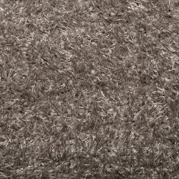 vidaXL Matta ISTAN långluggad glansig grå 240x340 cm
