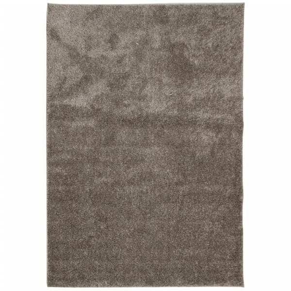 vidaXL Teppe ISTAN med lang luv skinnende utseende grå 140x200 cm