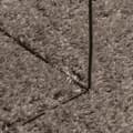 Miniatyrbilde 9 av 11: vidaXL Teppe ISTAN med lang luv skinnende utseende grå 140x200 cm
