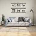 Miniatyrbilde 2 av 11: vidaXL Teppe ISTAN med lang luv skinnende utseende beige 160x230 cm