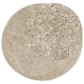 Miniatyrbillede 4 af 11: vidaXL gulvtæppe ISTAN Ø 120 cm lang luv skinnende look beige