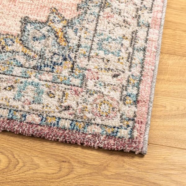 vidaXL gulvtæppe ARBIZU 80x250 cm vintagedesign