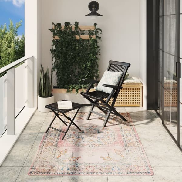 vidaXL gulvtæppe ARBIZU 140x200 cm vintagedesign