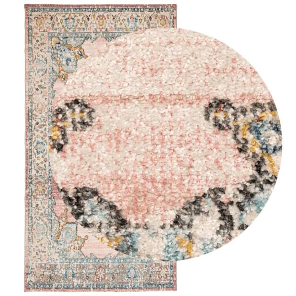 vidaXL Golvmatta ARBIZU inomhus/utomhus vintage design 80x150 cm