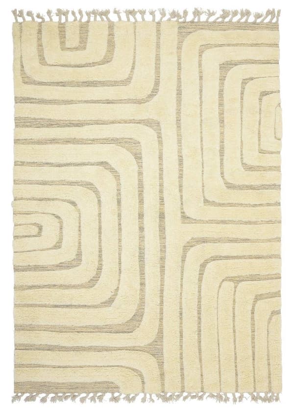 Ullmatta Jade Beige Beige 200x290 cm