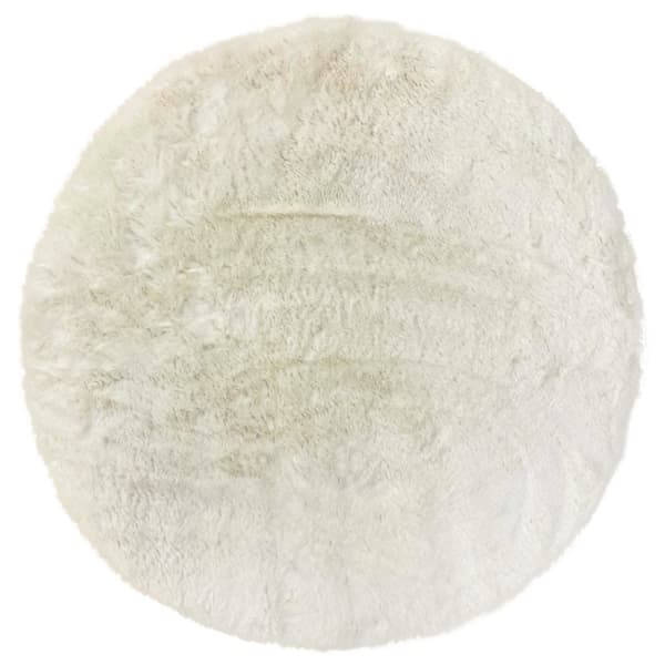 Rabbit Eco Offwhite Tvättbar Pälsmatta