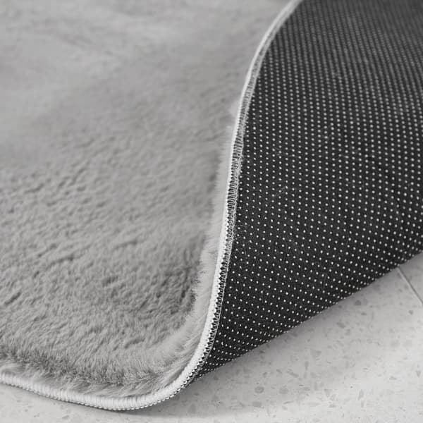 Rabbit Eco Silver Tvättbar Pälsmatta
