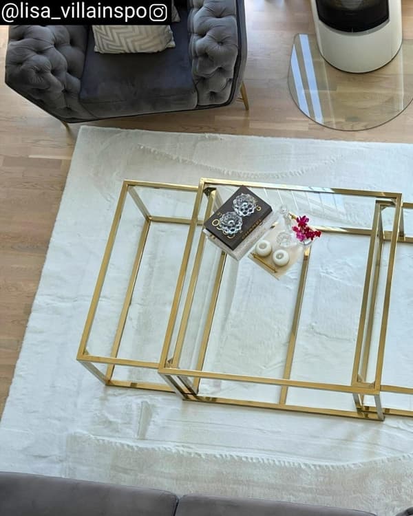 Rabbit Eco Vit Tvättbar Pälsmatta