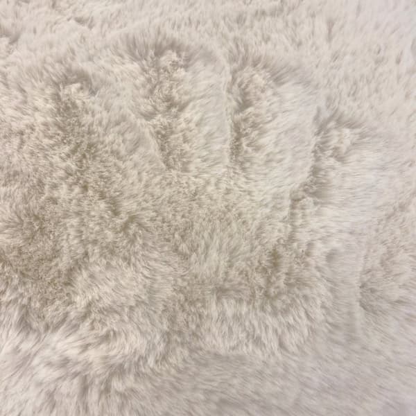 Rabbit Eco Ljusbeige Tvättbar Pälsmatta