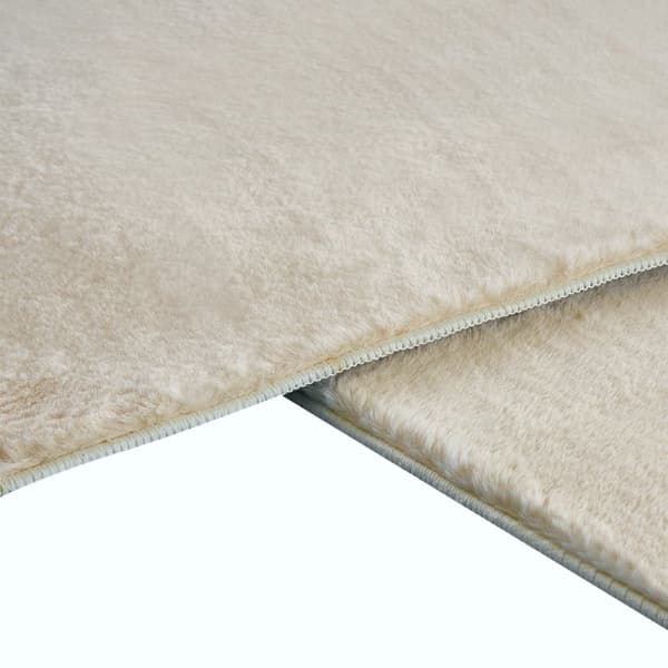 Cat Beige Tvättbar Pälsmatta