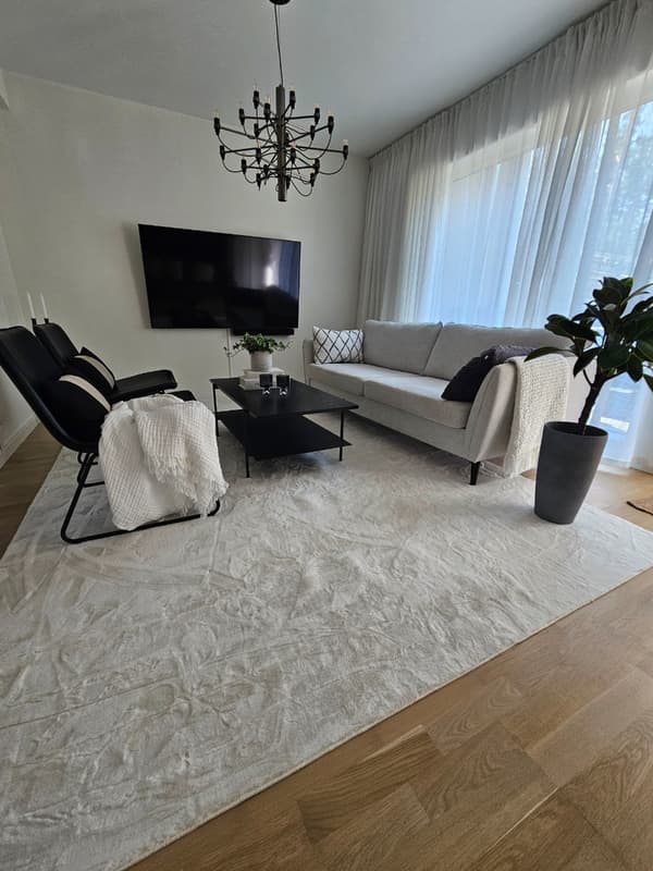 Cat Vit Tvättbar Pälsmatta
