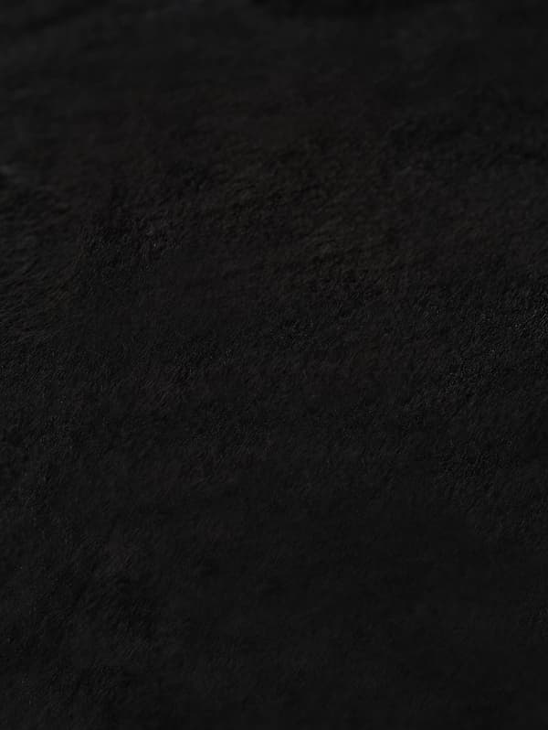 Cat Svart Tvättbar Pälsmatta