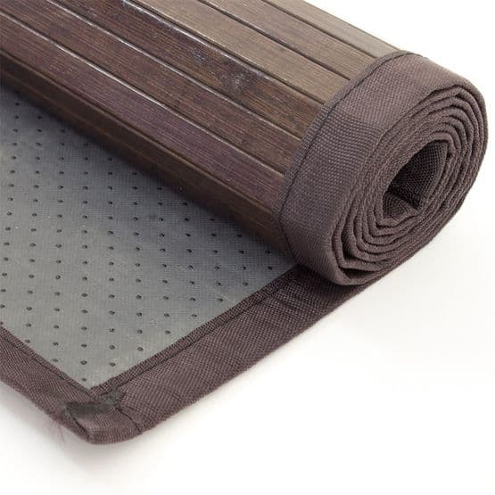 Matta - Bambu - 60x240 Cm Mörkbrun