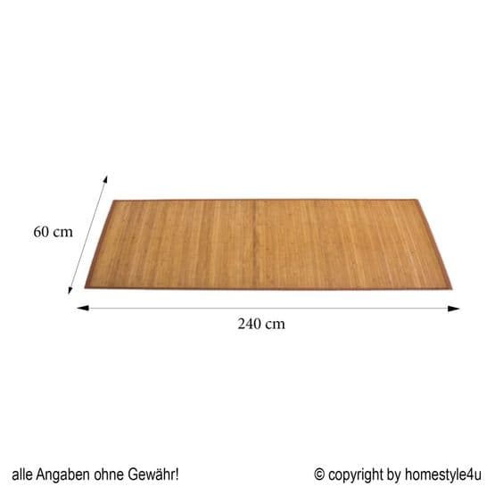 Matta - Bambu - 60x240 Cm Brun