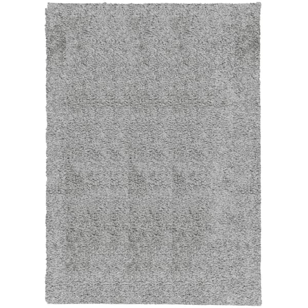 vidaXL Tykt teppe PAMPLONA høy luv moderne grå 200x280 cm