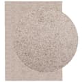 Miniatyrbilde 2 av 10: vidaXL Tykt teppe PAMPLONA høy luv moderne beige 140x200 cm