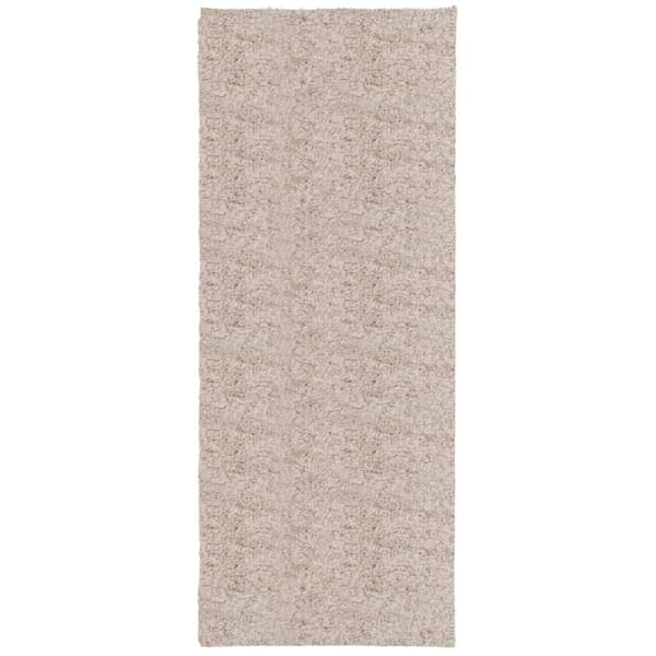 vidaXL Ryamatta PAMPLONA lång lugg modern beige 80x200 cm