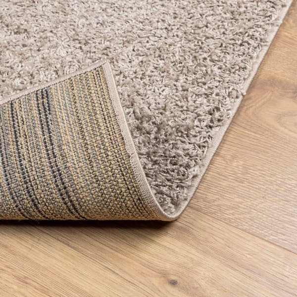 vidaXL Ryamatta PAMPLONA lång lugg modern beige 240x340 cm