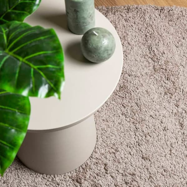 vidaXL Ryamatta PAMPLONA lång lugg modern beige 240x340 cm