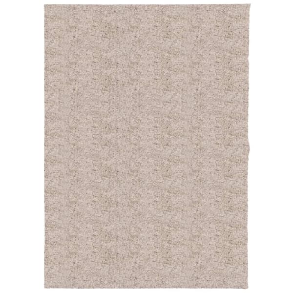 vidaXL Ryamatta PAMPLONA lång lugg modern beige 240x340 cm