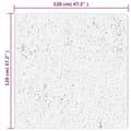Miniatyrbilde 9 av 10: vidaXL Tykt teppe PAMPLONA høy luv moderne beige antrasitt 120x120 cm