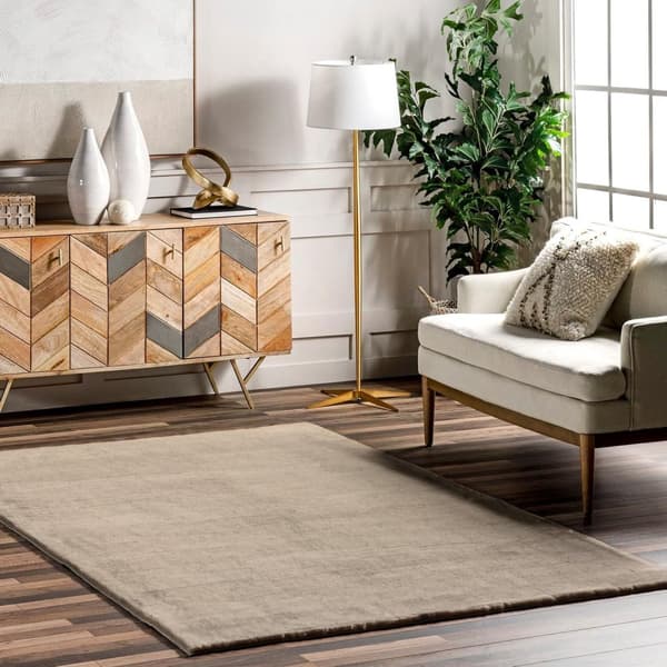 TÆPPE RABBIT BEIGE TAUPE 120x170