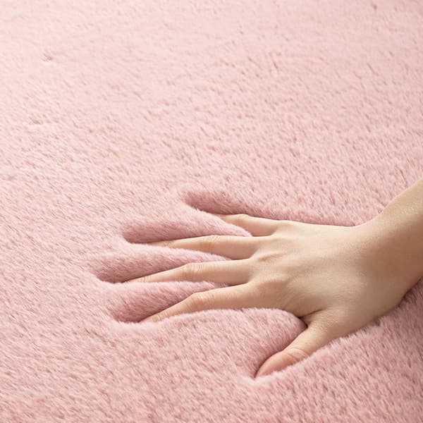 TÆPPE RABBIT PINK 100x150